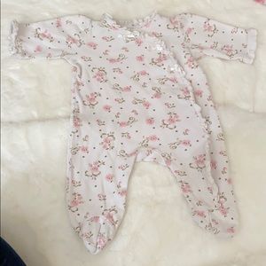 White Floral Sleeper